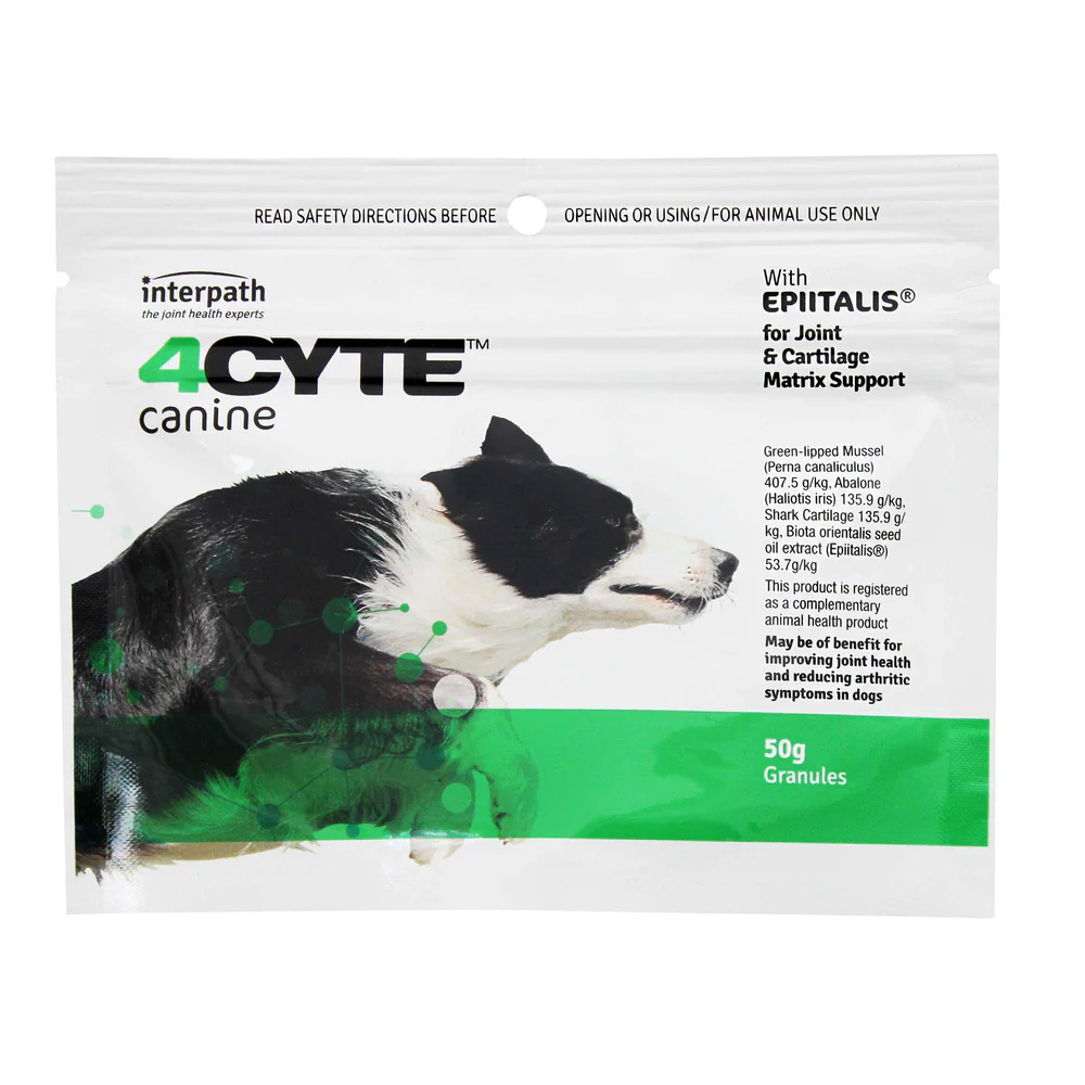 4CYTE Canine Joint Support Supplement Granules for Dog for Dogs