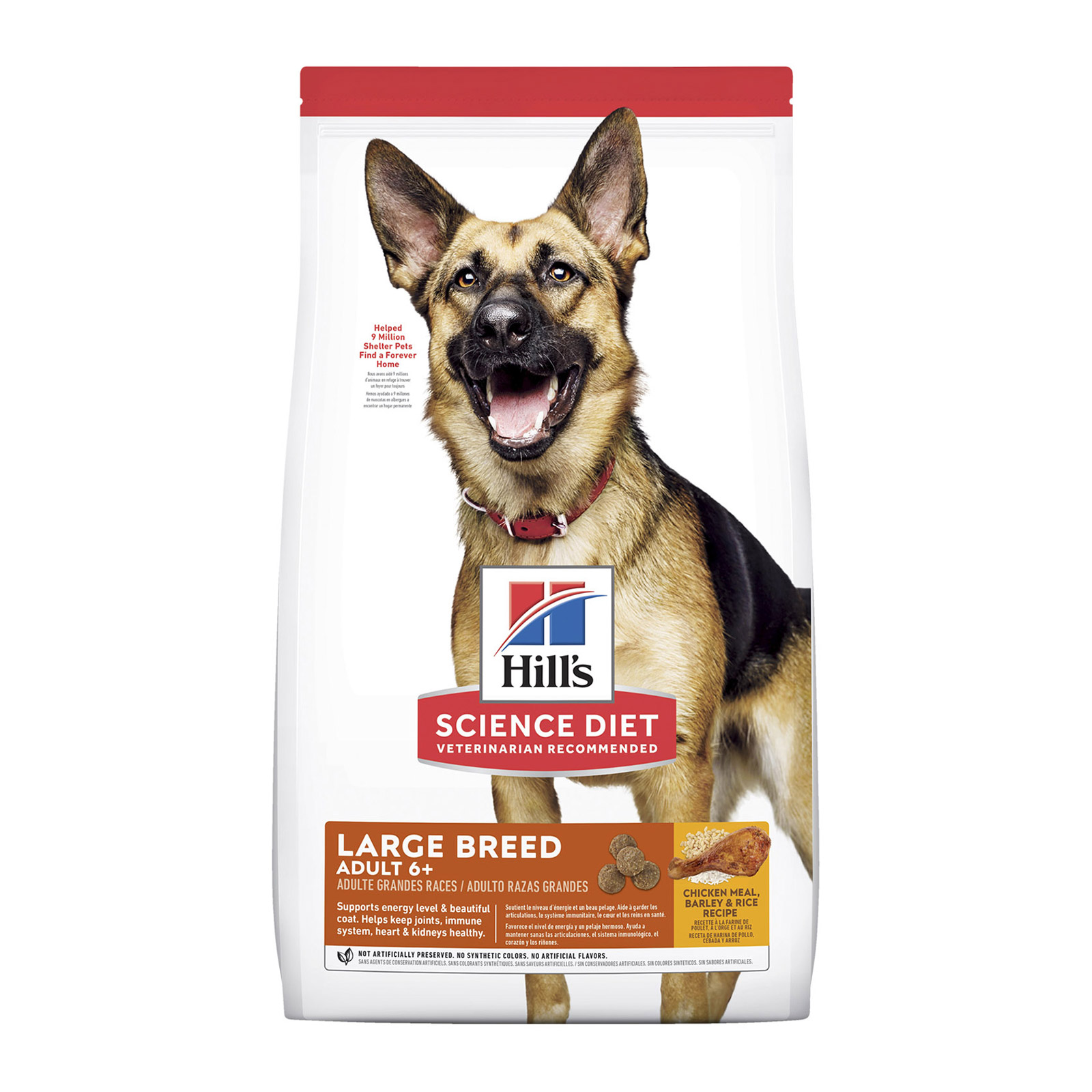 Hill's Science Diet Adult 6+ Large Breed Chicken, Barley & Rice Dry Dog Food for Food