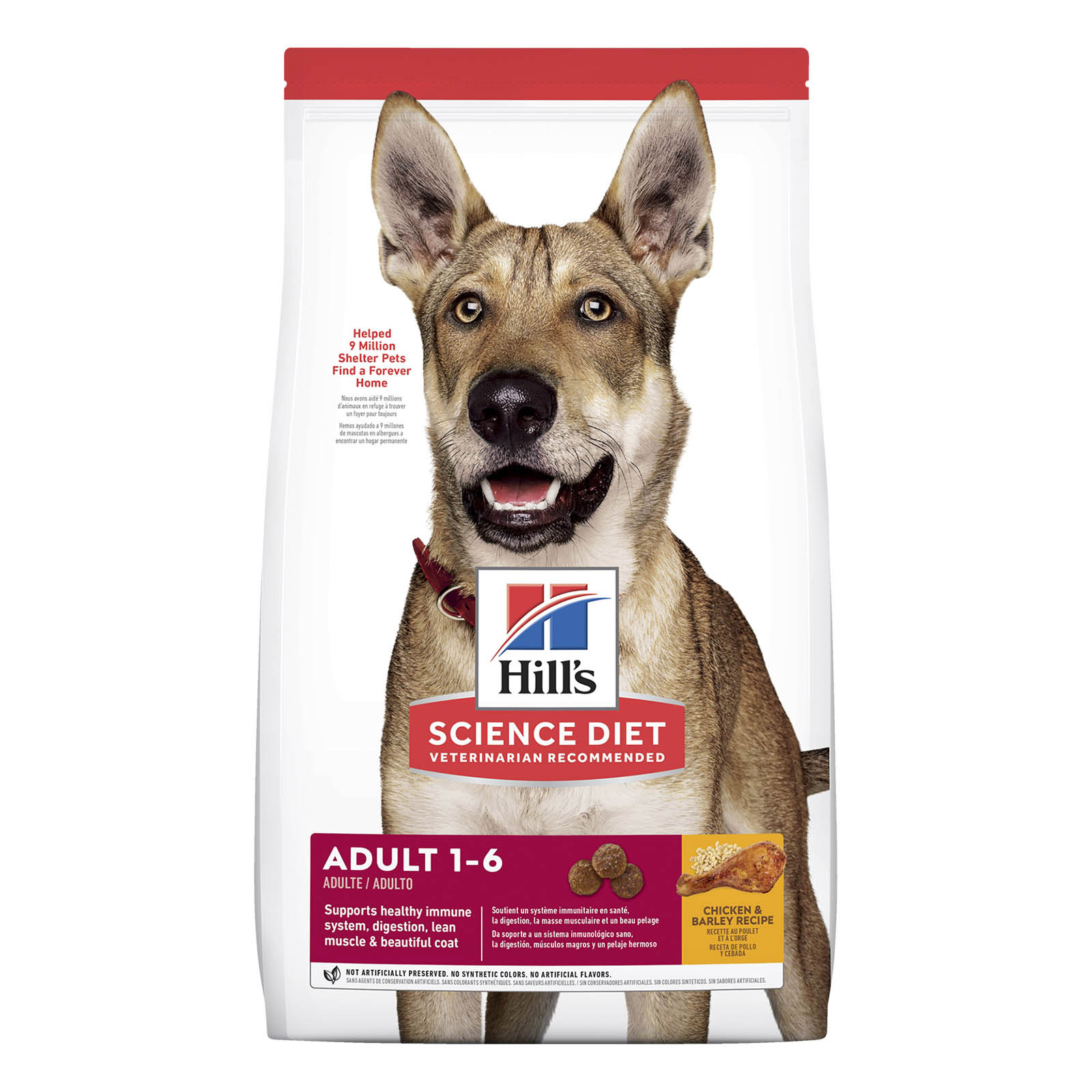 Hill's Science Diet Adult Chicken & Barley Dry Dog Food for Food