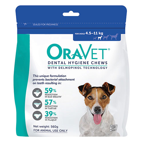 Oravet Dental Chews for Small Dogs (3 Pieces) Blue