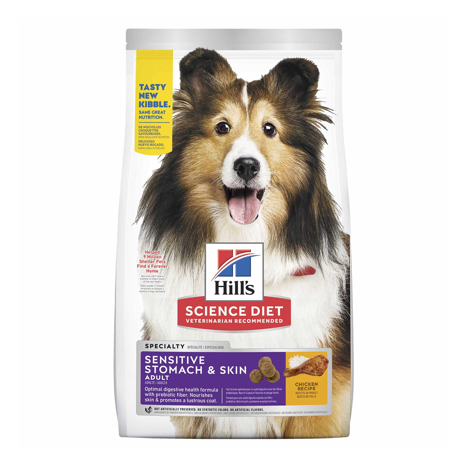 Hill's Science Diet Adult Sensitive Stomach & Skin Chicken Dry Dog Food for Food