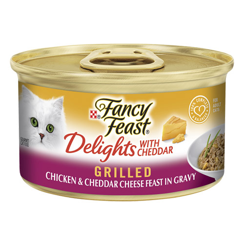 Fancy Feast Cat Adult Delights Cheddar Chicken for Food