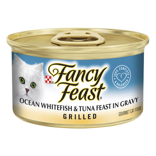 Fancy Feast Cat Adult Grilled Ocean Whitefish Tuna for Food