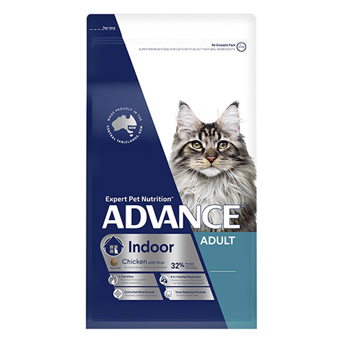 Advance Indoor Adult Dry Cat Food Chicken with Rice