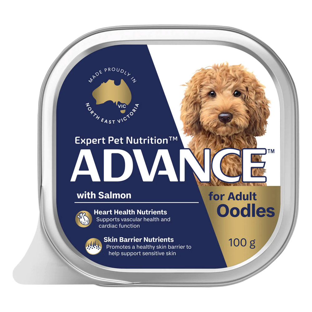 Advance Oodles Single Serve Adult Dog Wet Food Salmon 100g*12