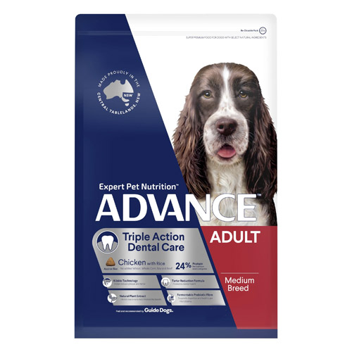 ADVANCE Triple Action Dental Care Medium Breed - Chicken with Rice