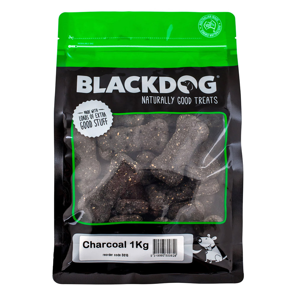 Blackdog Oven Baked Biscuits for Dogs Charcoal
