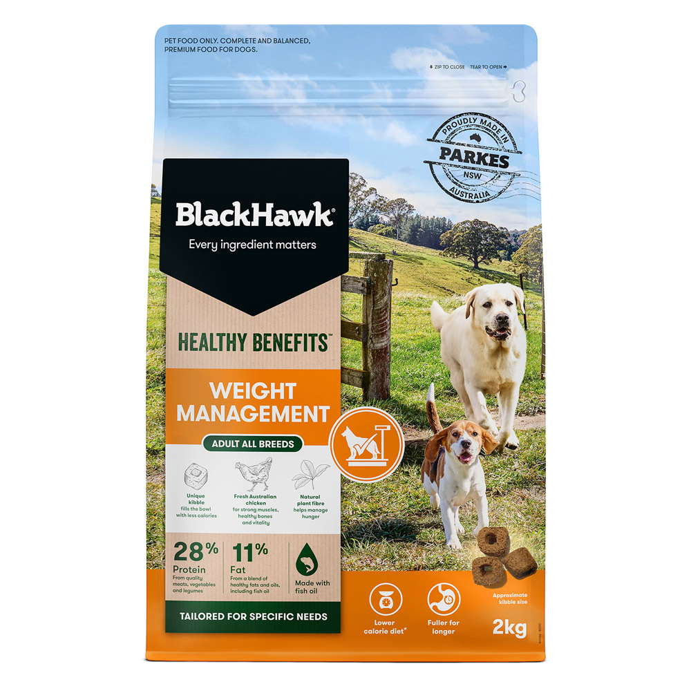 Black Hawk Healthy Benefits Weight Management Dry Food for Food
