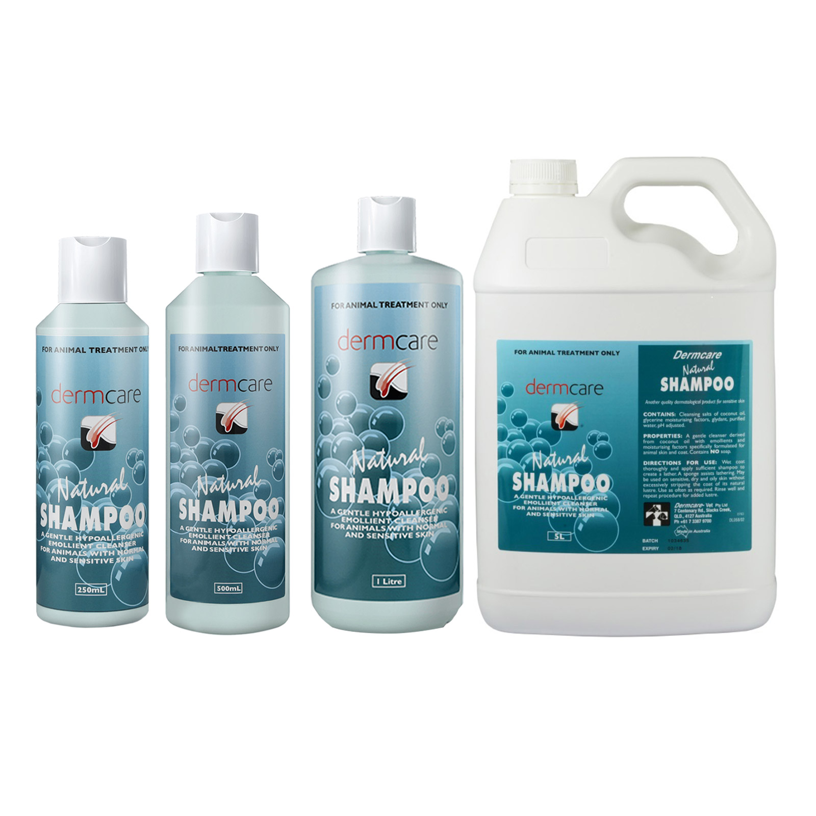 Dermcare Natural Shampoo for Dogs