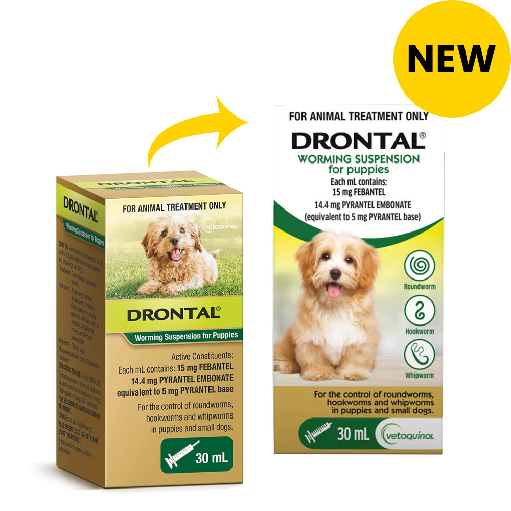 Drontal Wormers - Dogs Puppy Worming Suspension