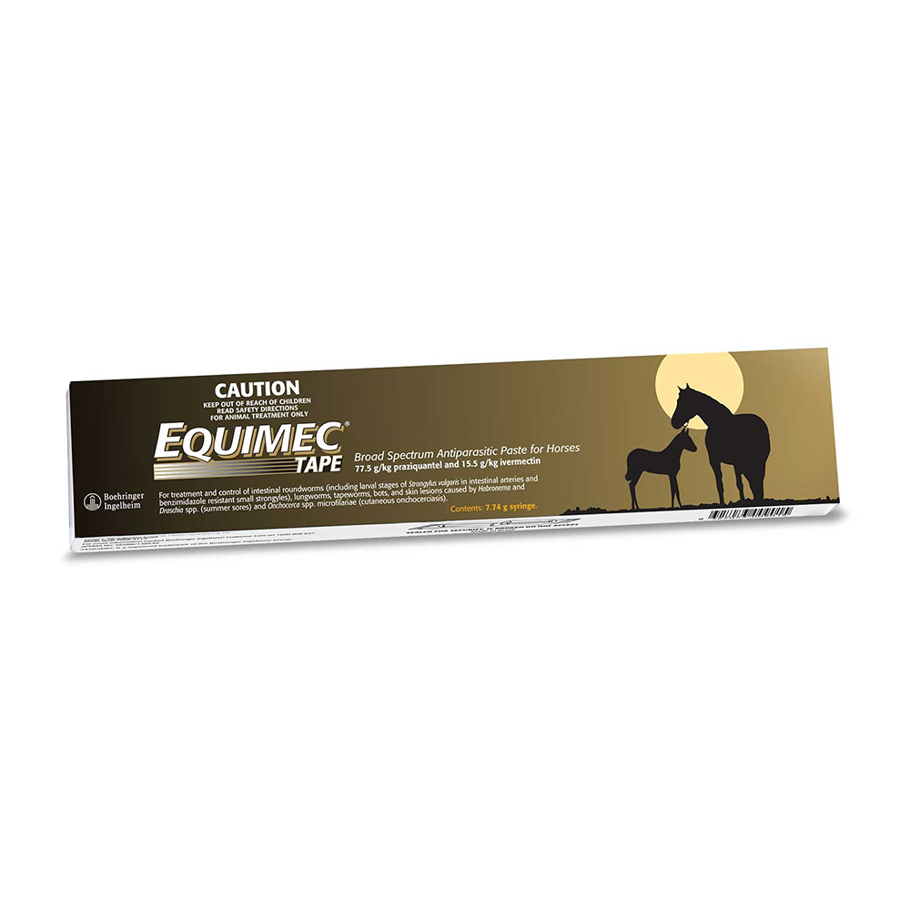 Equimec Tape Broad Spectrum Antiparasitic Paste for Horse