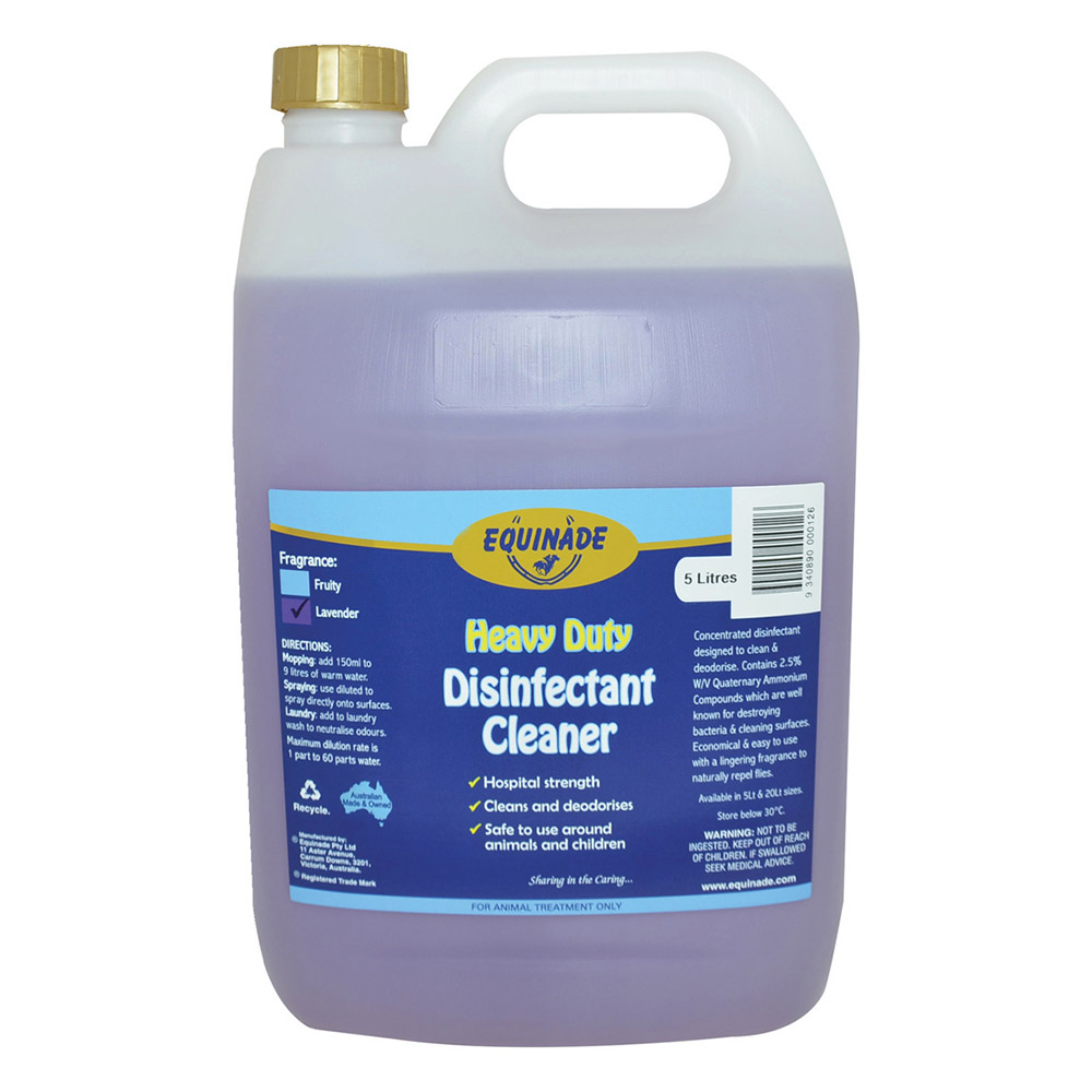 Equinade Heavy Duty Lavender Disinfectant Cleaner for Horse