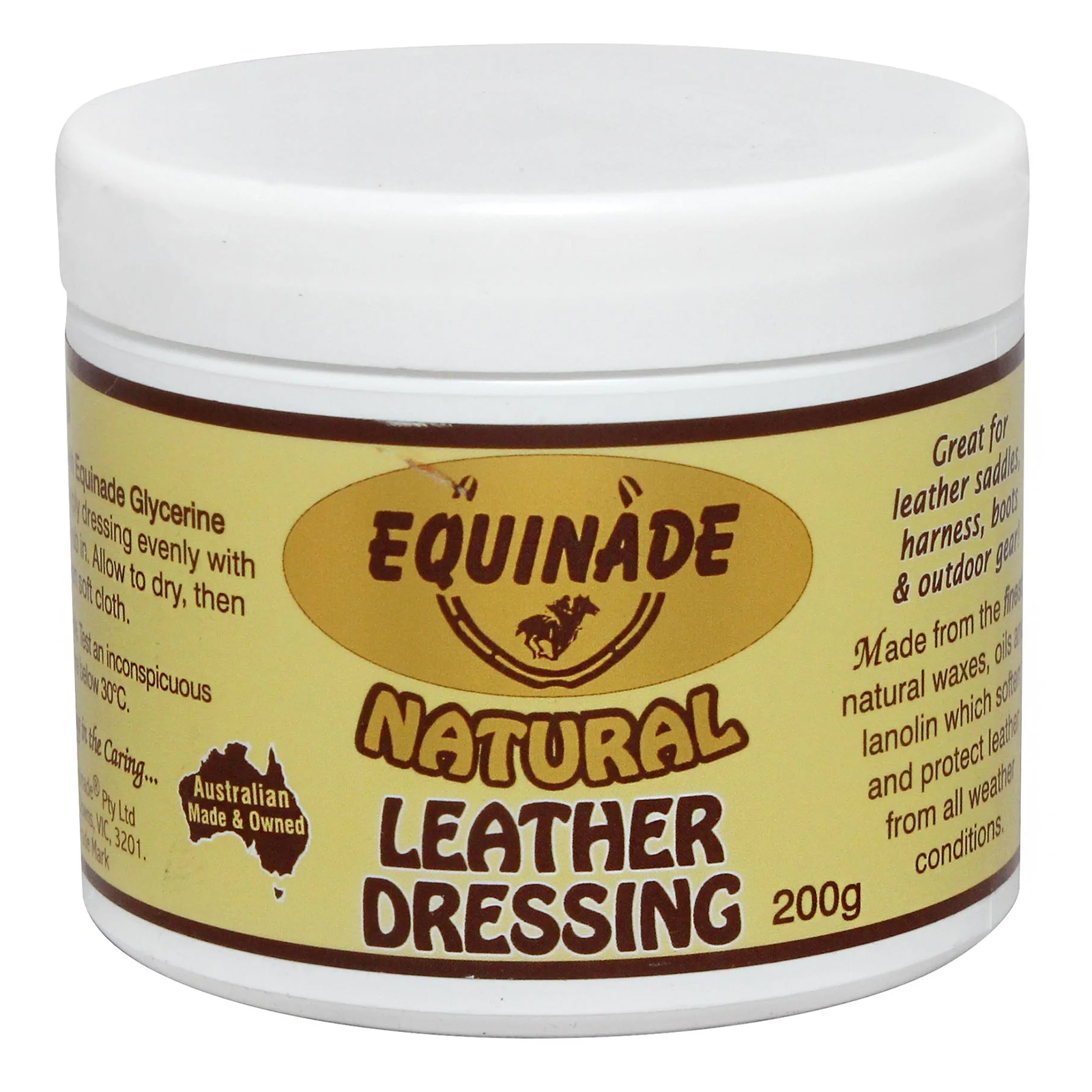 Equinade Natural Leather Dressing for Horse