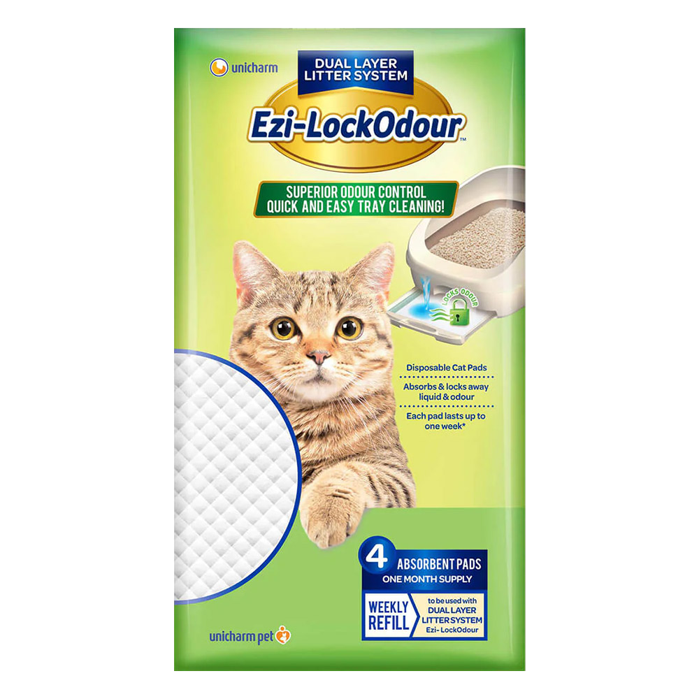 Ezi-LockOdour Cat Litter System Absorbent Pads for Cats