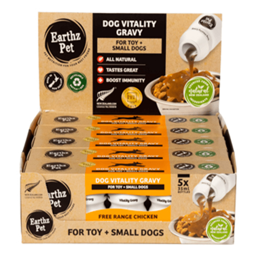 Earthz Pet Free Range Chicken Vitality Gravy For Toy And Small Dogs for Food