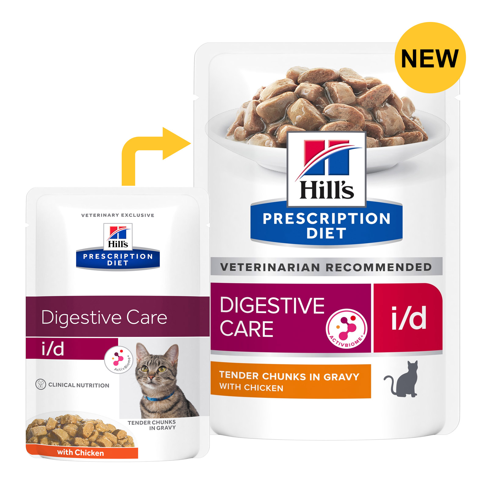 Hill’s Prescription Diet i/d Feline Digestive Care with Chicken Dry for Food