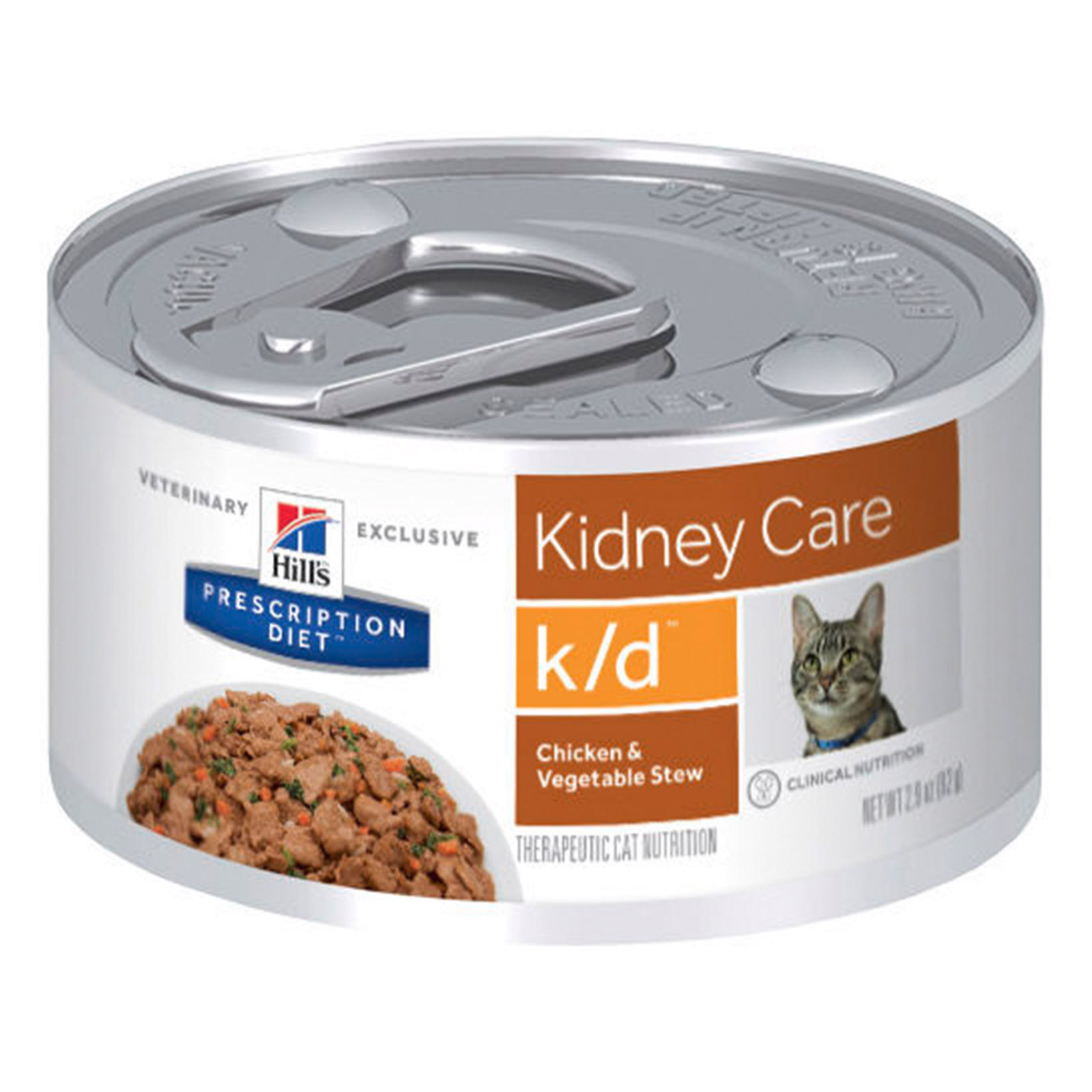 Hill's Prescription Diet K/D Pâté with Chicken Feline Cans for Food