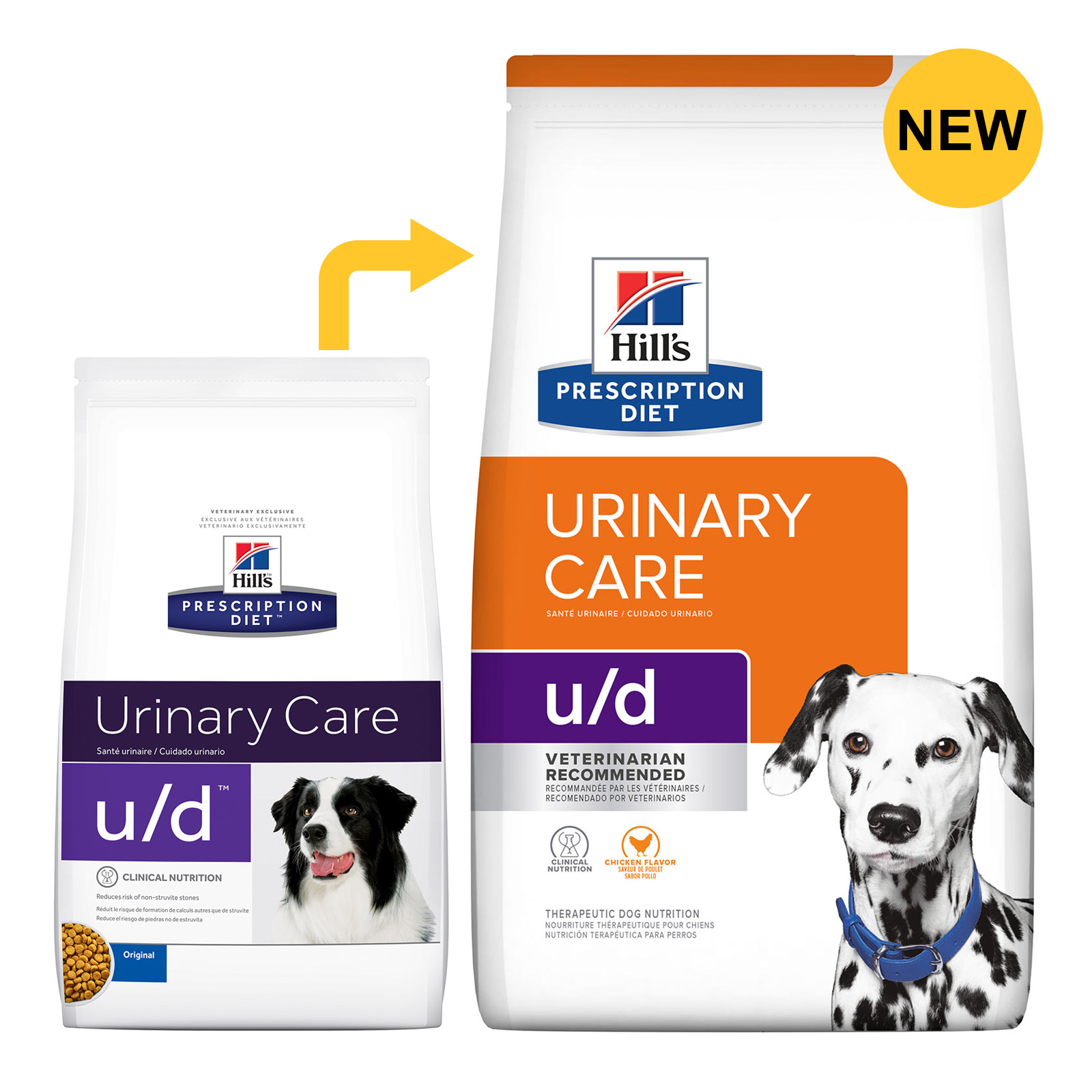 Hill's Prescription Diet u/d Non-Struvite Urinary Tract Health Canine Dry for Food