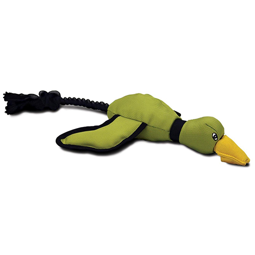 Hyper Pet Mini Flying Duck Dog Toy Green for Dogs