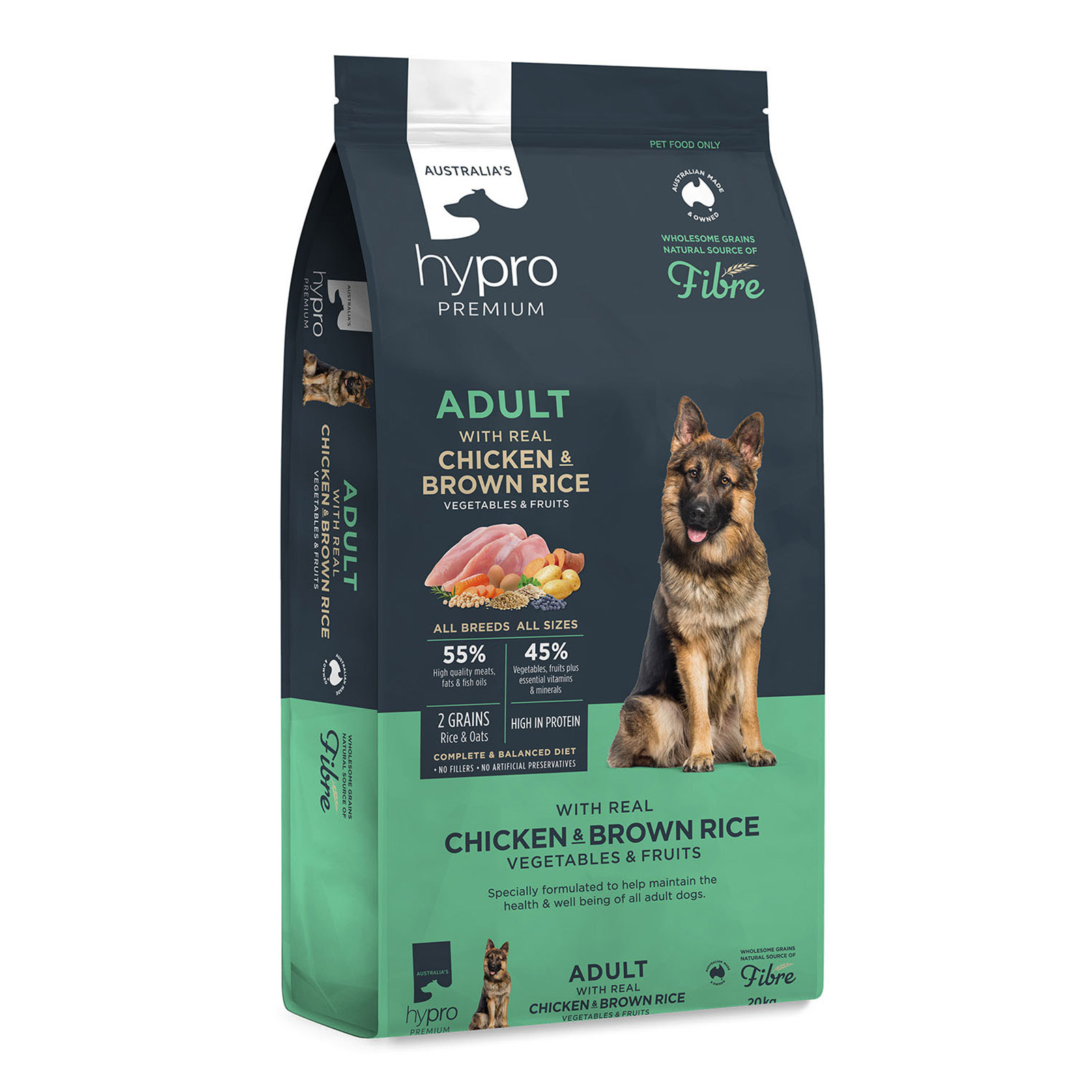 Hypro Premium Wholesome Grains Adult Dog Food (Chicken & Brown Rice) for Food