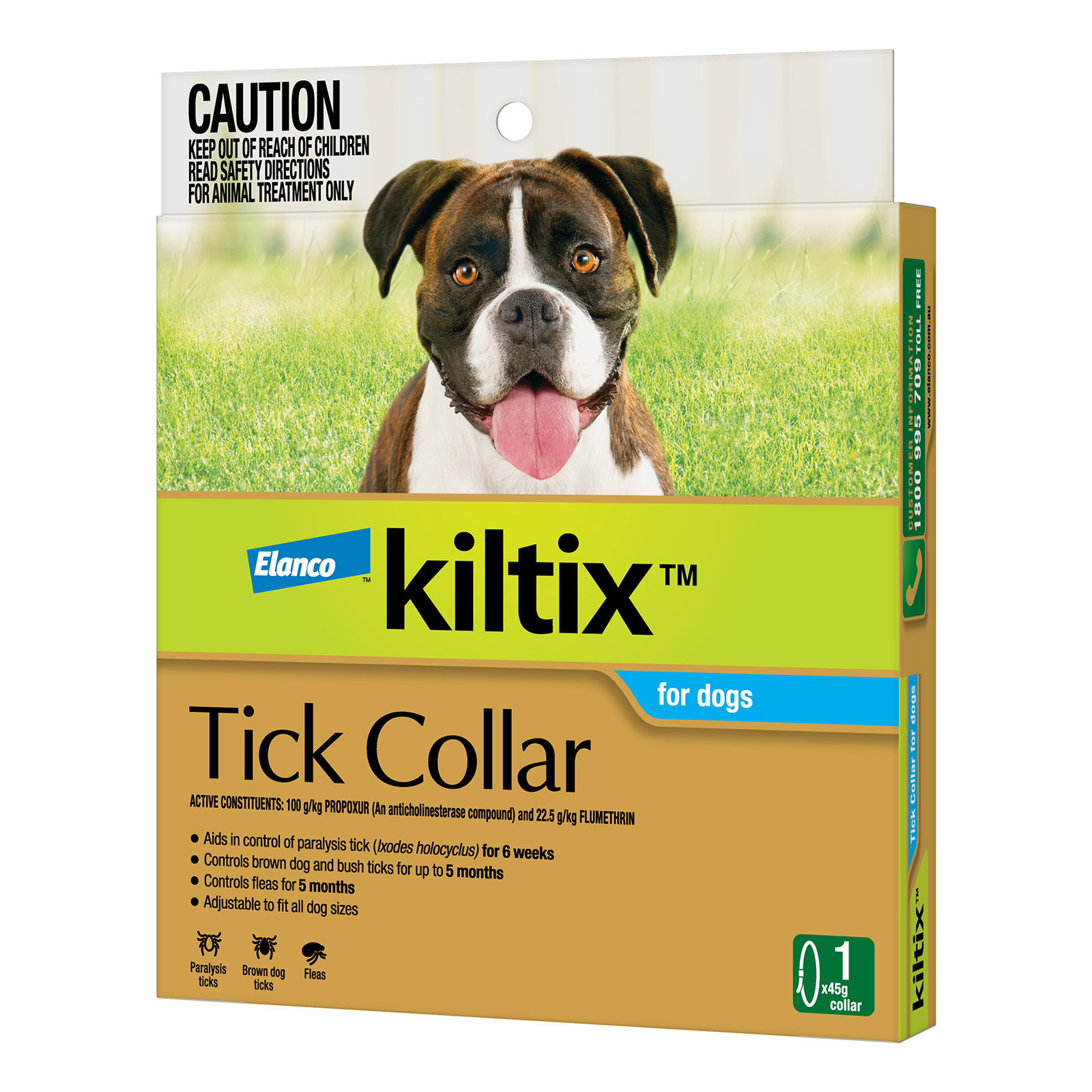 Kiltix Tick Collar for Dogs