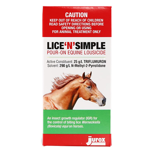 Lice'n'Simple Pour On for Horse
