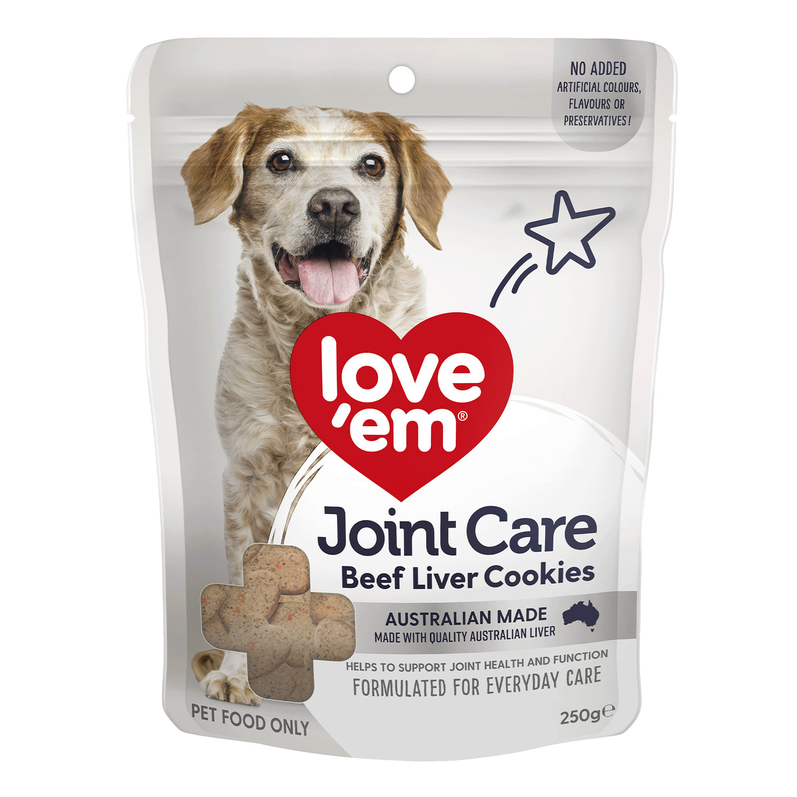 Love Em Beef Joint Care Cookie Treats For Dogs for Dogs