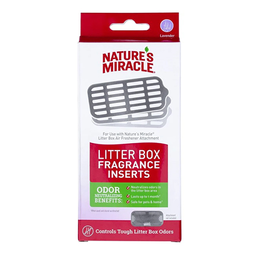 Nature's Miracle Litter Box Fragrance Inserts Refill for Cats