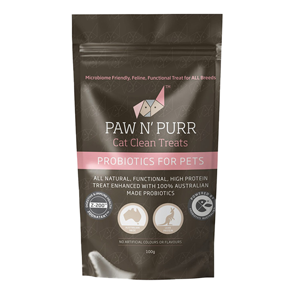 Ipromea Paw N Purr Probiotic Clean Treats for Cats