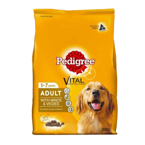 Pedigree Adult with Mince & Vegies Dog Food for Food
