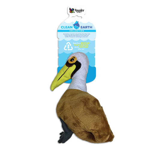 Clean Earth Pelican Plush for Dogs