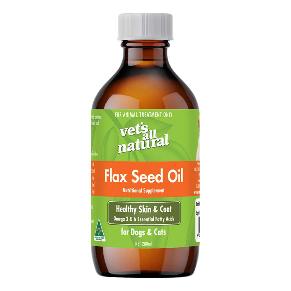 Vets All Natural Flax Seed Oil for Dogs