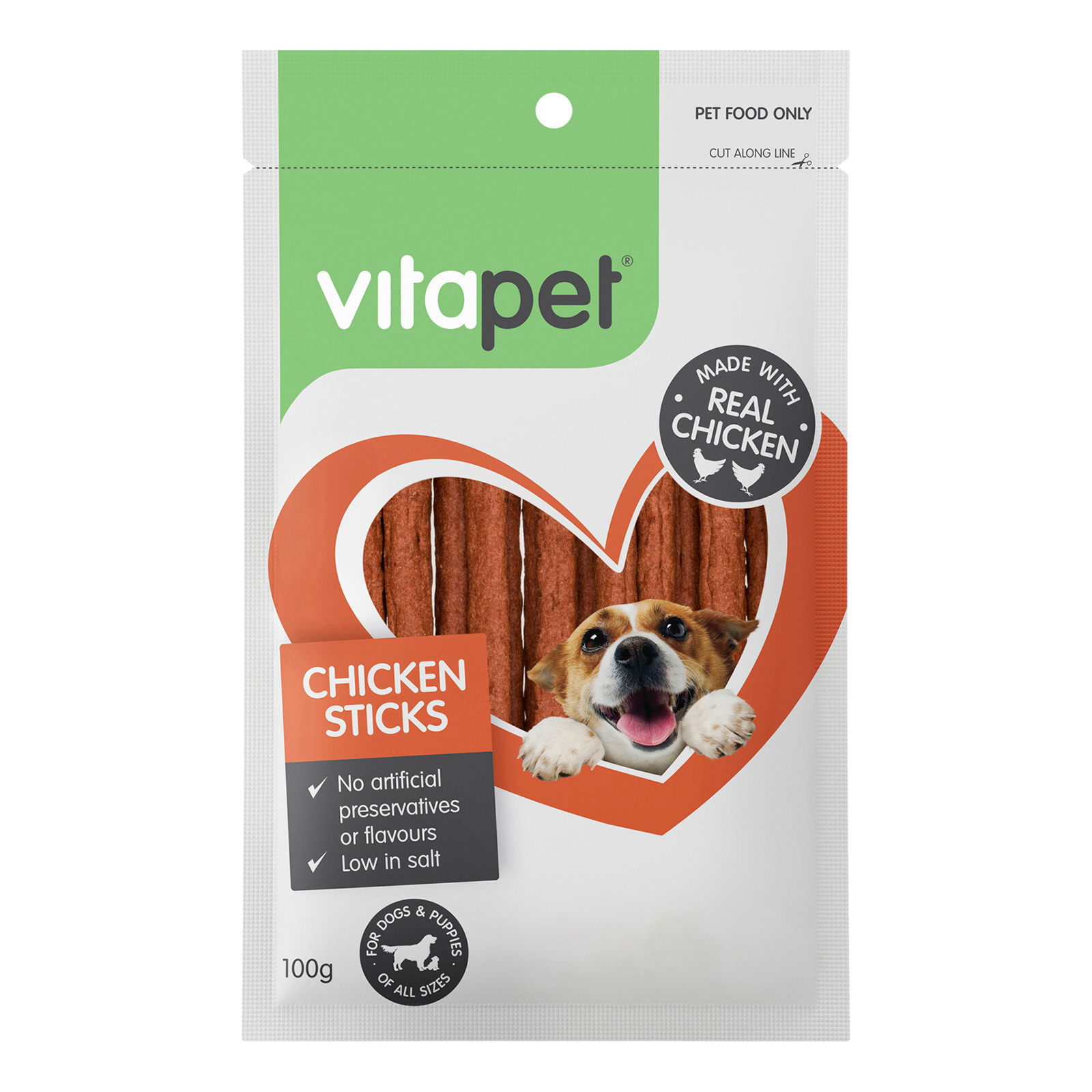 Vitapet Chicken Sticks Dog Treats for Dogs