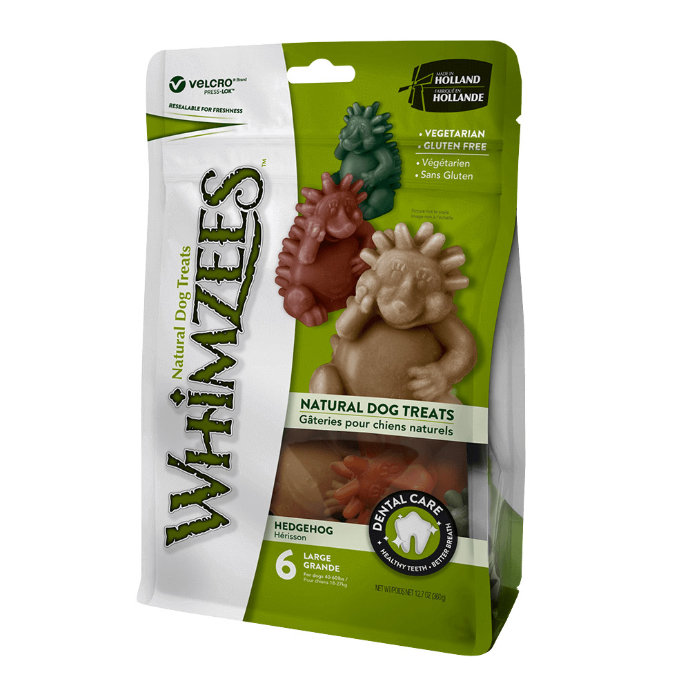 WHIMZEES Hedgehog Dental Dog Treats for Dogs