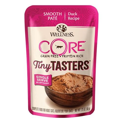 Wellness CORE Tiny Tasters Duck Pate for Cats 50gm*12