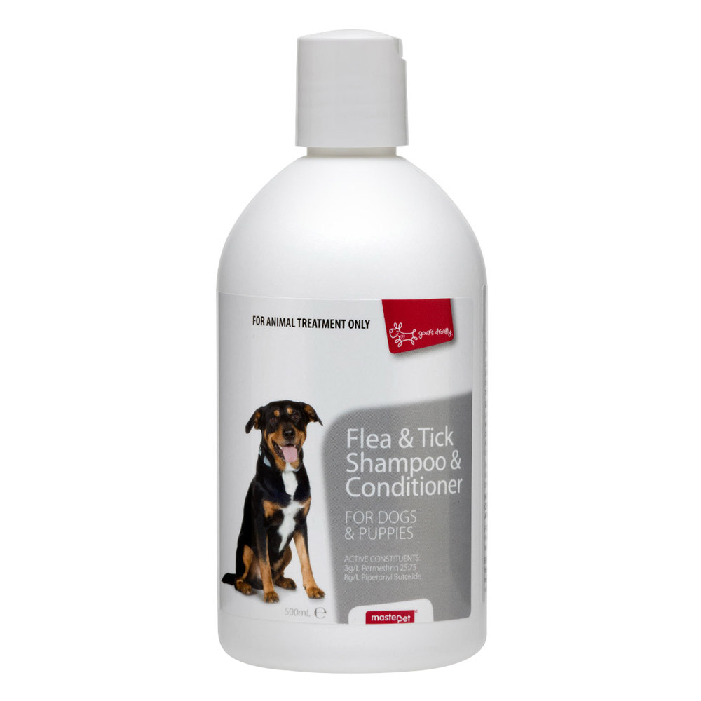 Yours Droolly Flea & Tick Shampoo and Conditioner for Dogs