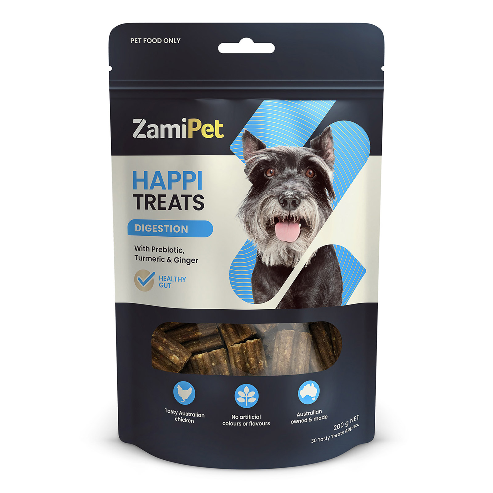 ZamiPet HappiTreats Digestion Dog Chews for Dogs
