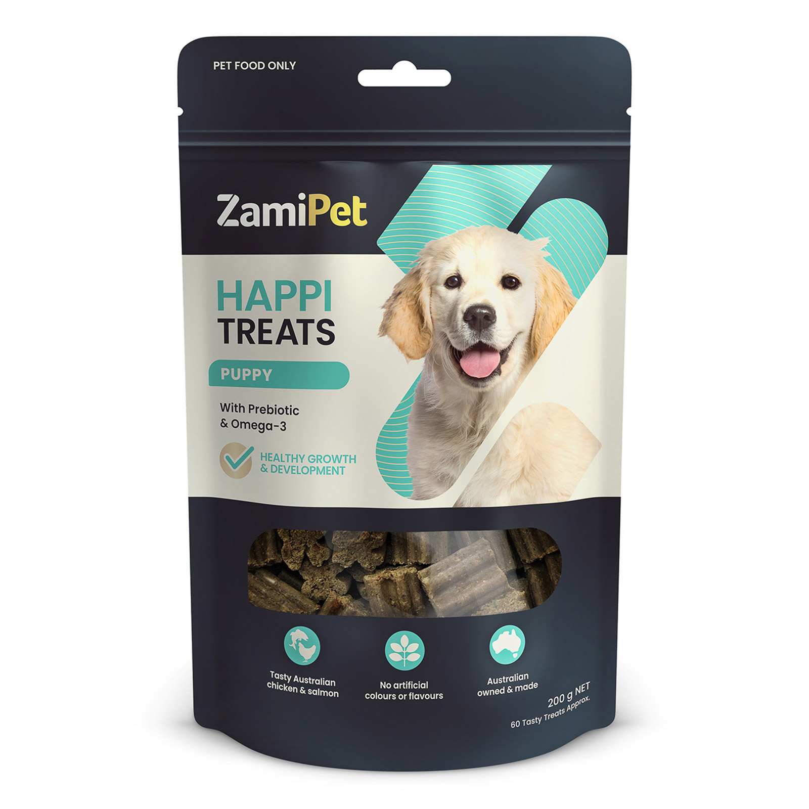 ZamiPet HappiTreats Puppy Dog Chews for Dogs