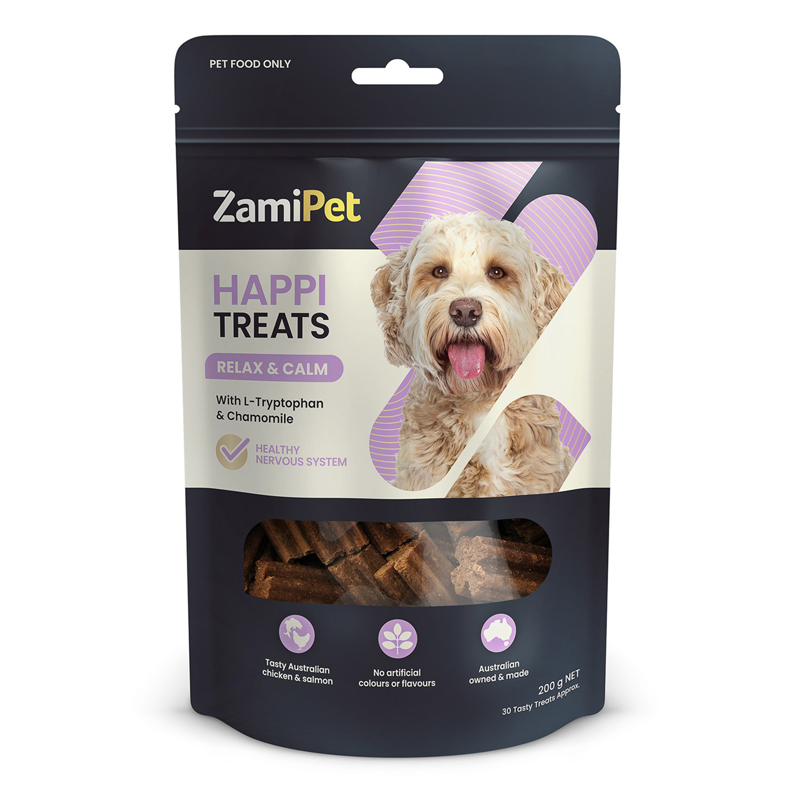 ZamiPet HappiTreats Relax & Calm Dog Chews for Dogs