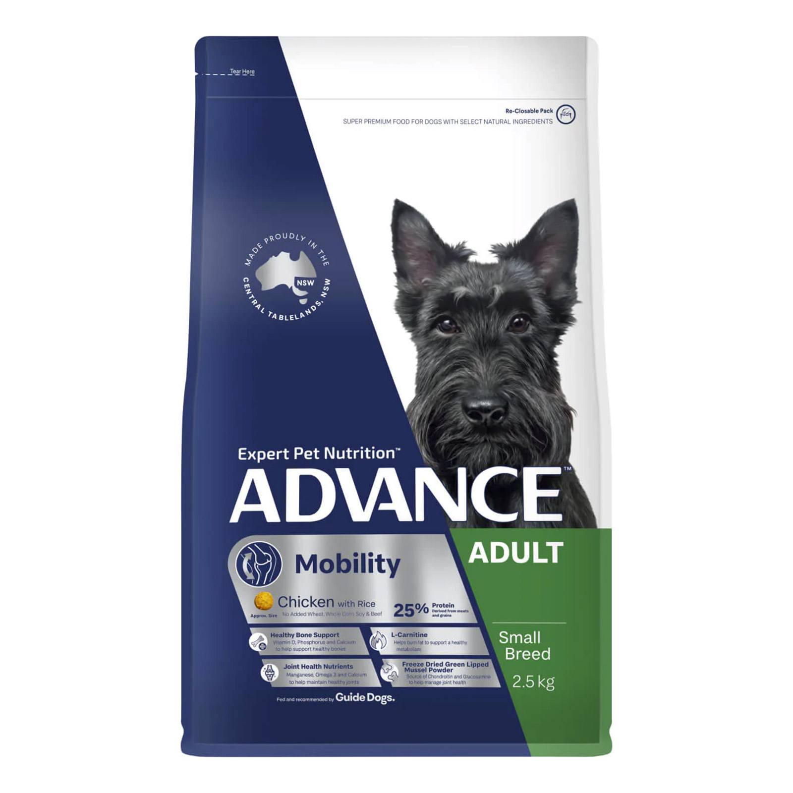 Advance Mobility Small Breed Dry Dog Food (Chicken & Rice)