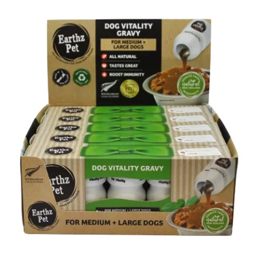Earthz Pet Lamb & Mint Vitality Gravy for Medium and Large Dogs 50ml
