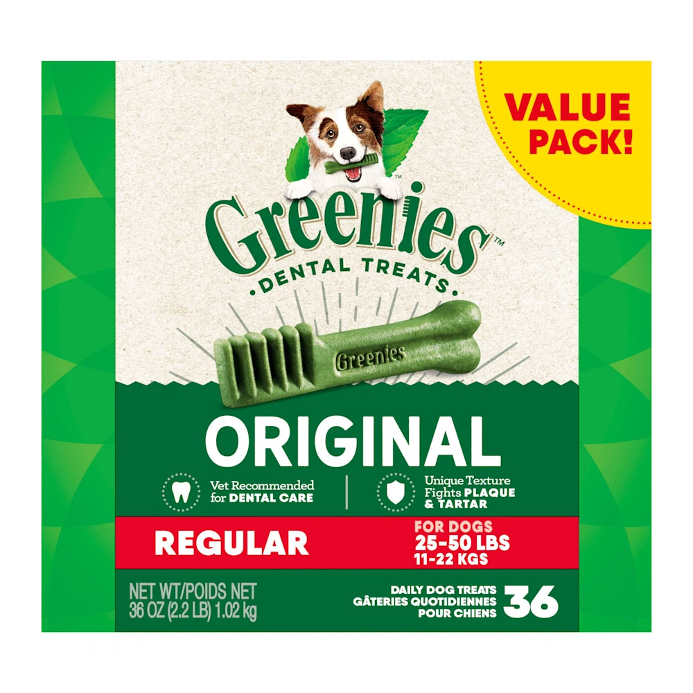 Greenies Original Dental Treats Regular  (11-22 Kg)