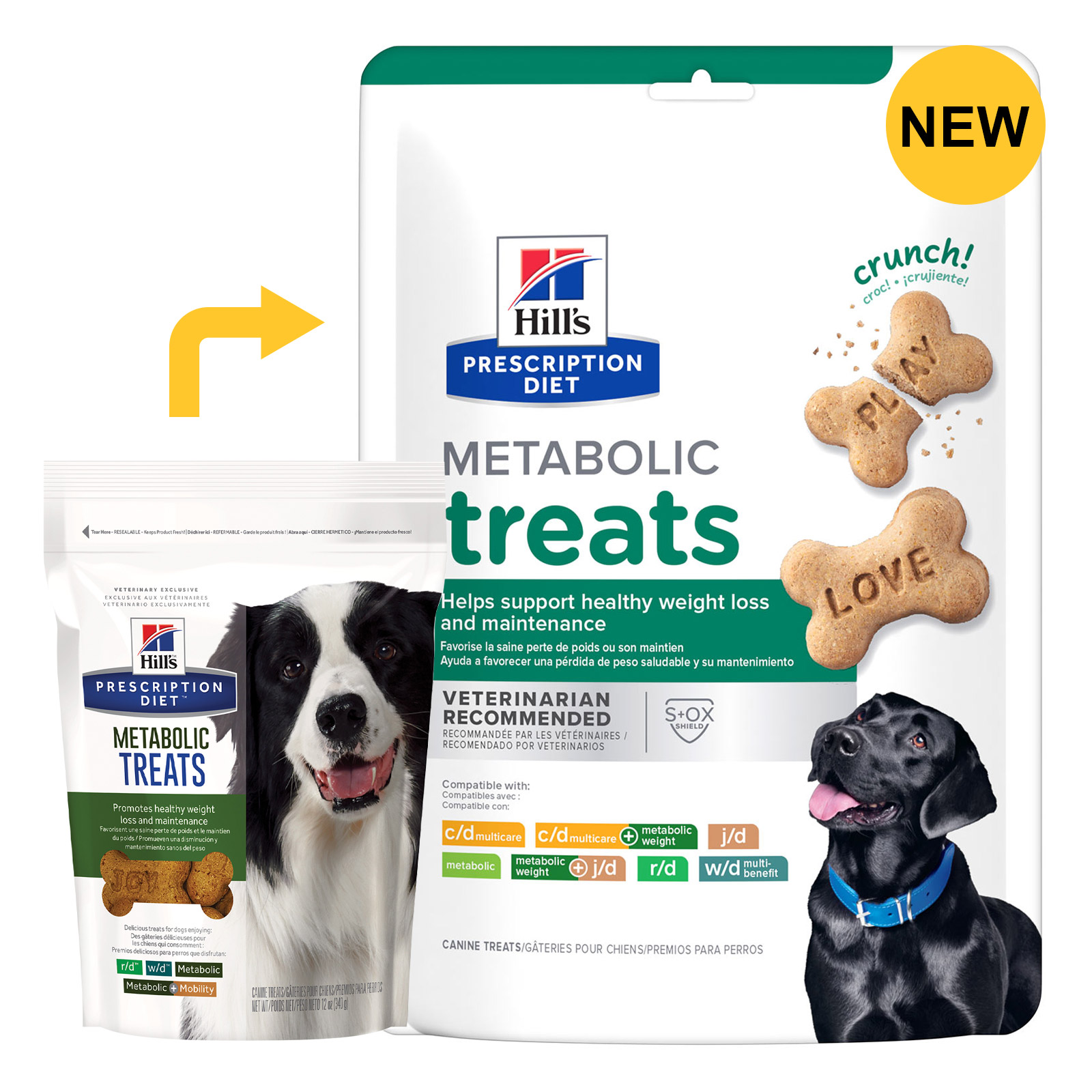 Hill's Prescription Diet Metabolic Canine Treats for Dogs