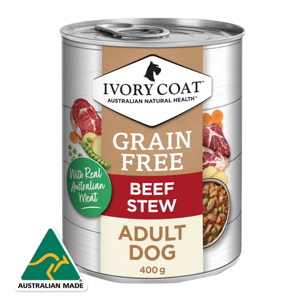 Ivory Coat Holistic Nutrition Beef Stew Adult Wet Dog Food for Food