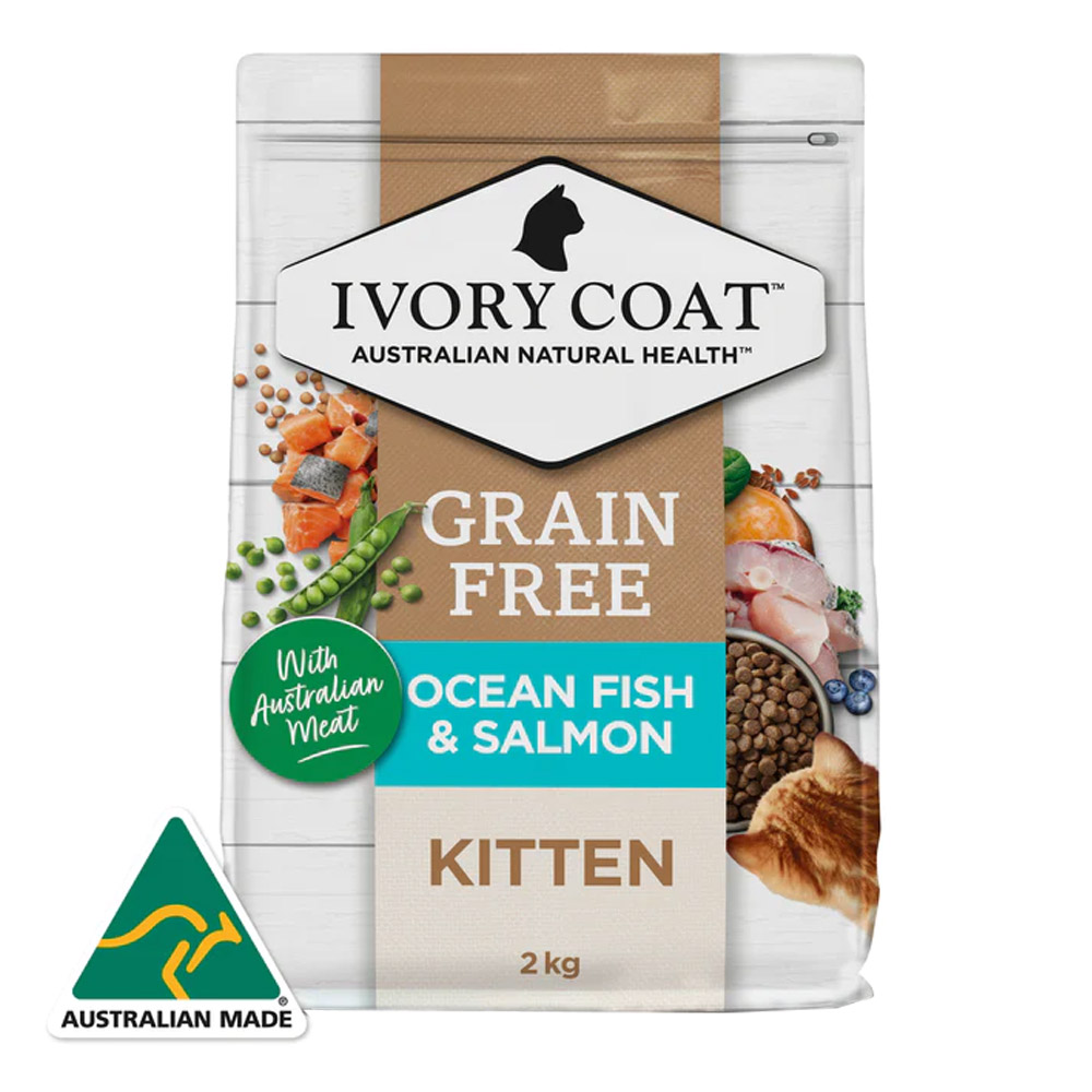 Ivory Coat Grain Free Ocean Fish & Salmon Kitten Dry Food