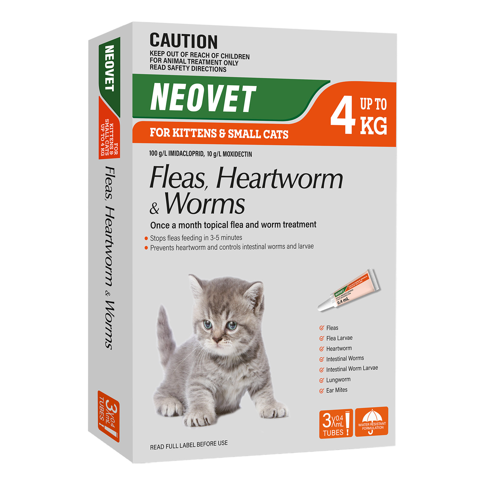 Neovet Flea and Worming for Cats