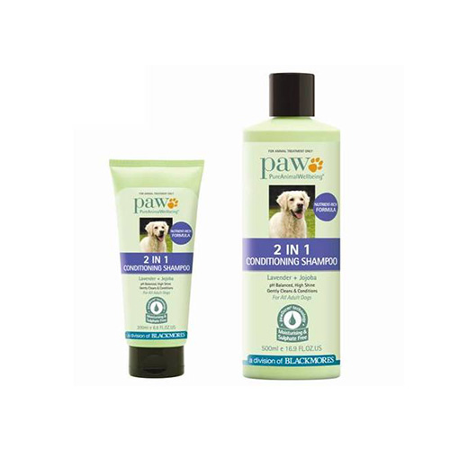 Paw 2 In 1 Conditioning Shampoo For Dogs