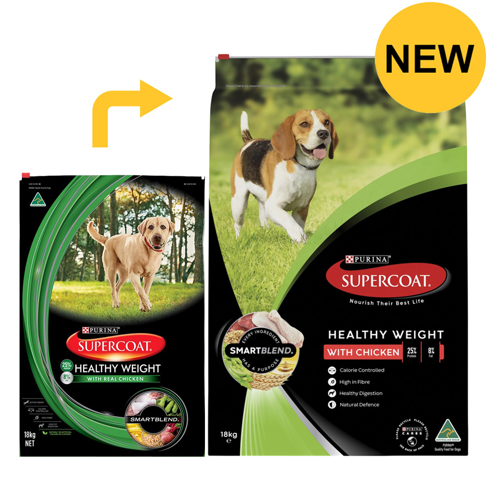 Supercoat SmartBlend With Chicken Healthy Weight Adult Dry Dog Food for Food
