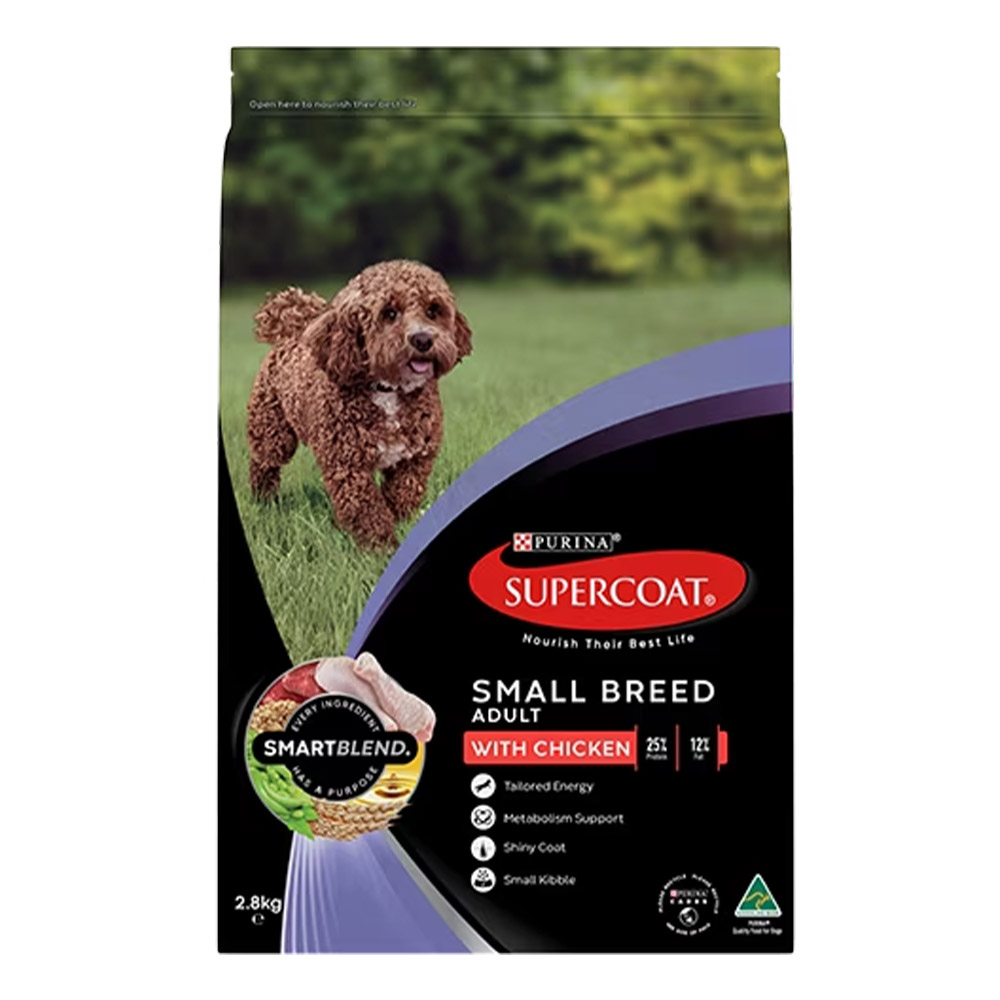 Supercoat SmartBlend With Chicken Adult Small Breed Dry Dog Food