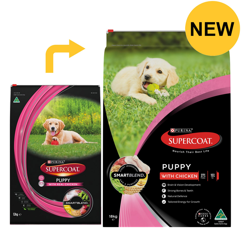 Supercoat SmartBlend With Chicken Puppy Dry Dog Food for Food